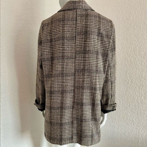 ASOS MOTEL ROCKS Saken Blazer Oversized Plaid Check Size S • BLOGGER FAVORITE - Picture 5 of 10